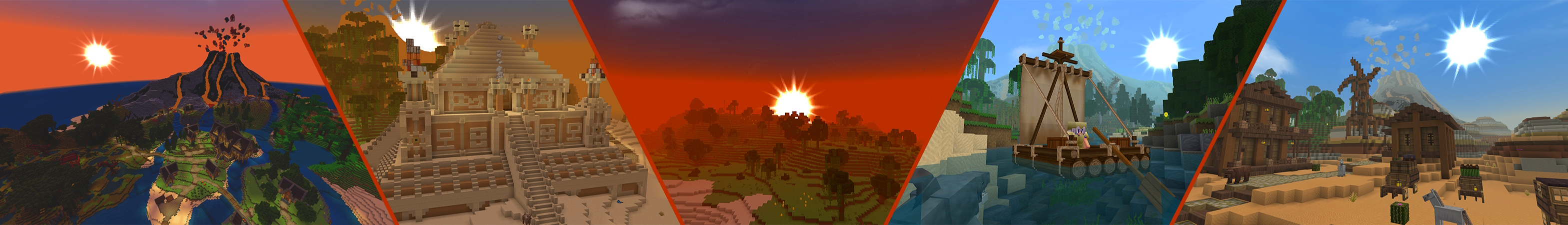 UHC Survival Island Panorama