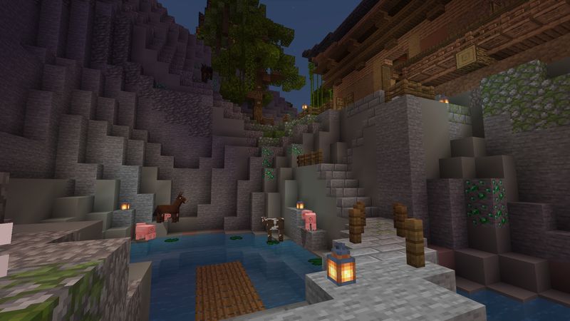 Japanese Mountain Village Screenshot #2