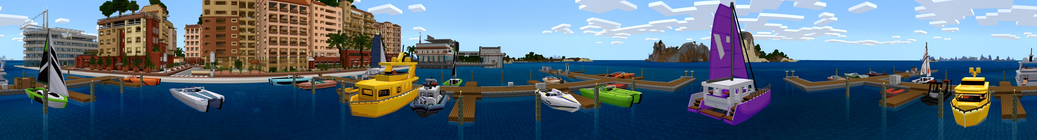 Boats panorama