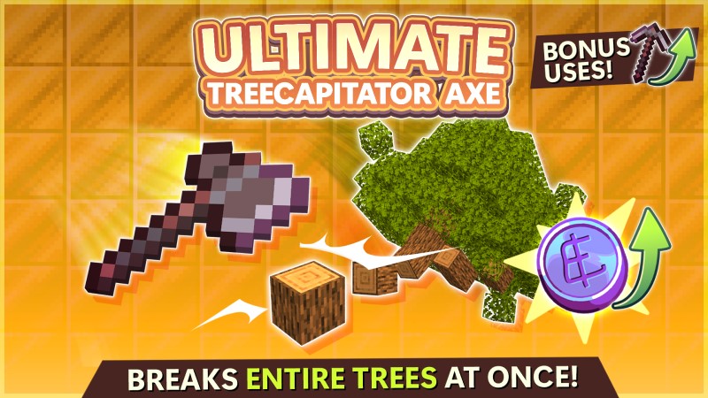 [OP SMP] Ultimate Treecapitator Axe