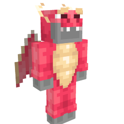 Pink Dragon Pajamas on the Minecraft Marketplace by GoE-Craft