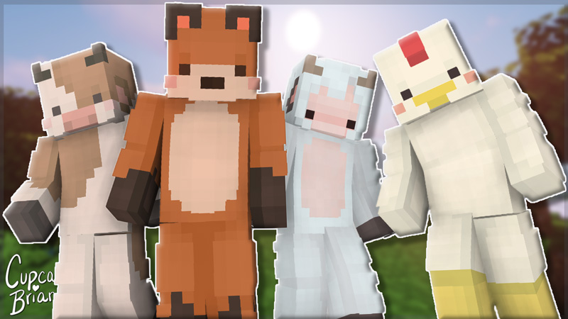 Cute Animals Skin Pack Key Art