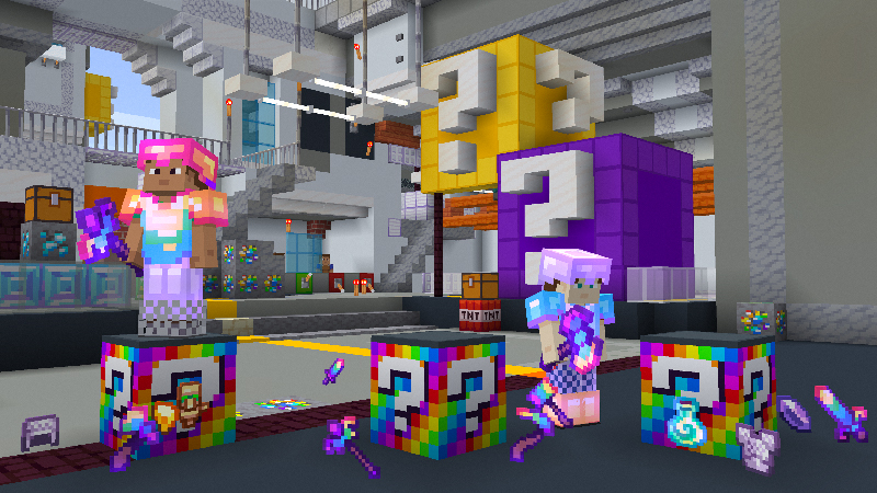 Lucky Block: Rainbow by Blocky