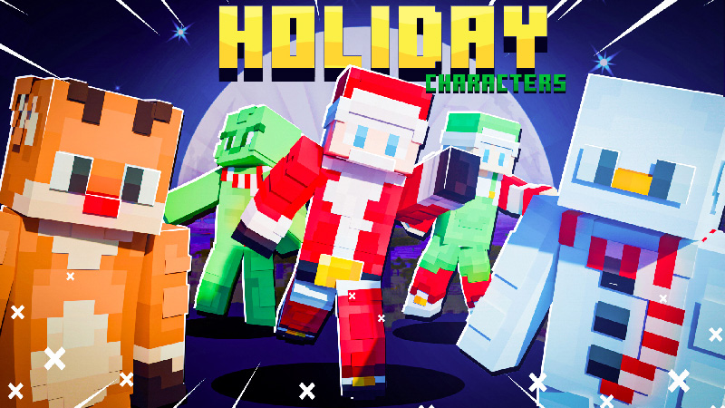 Holiday Characters Key Art