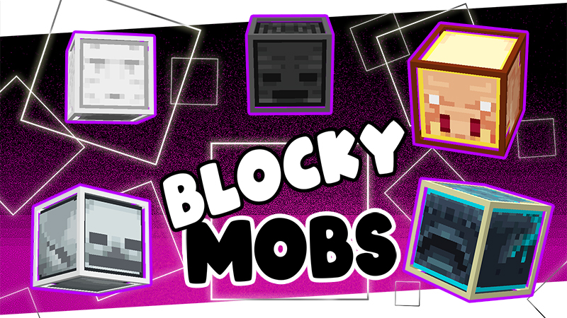 Blocky Mobs HD Key Art