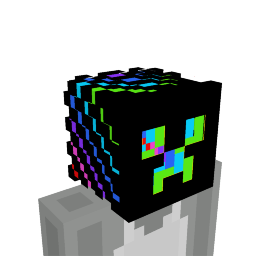 RGB Creeper Head