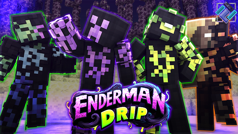 Enderman Drip on the Minecraft Marketplace by PixelOneUp