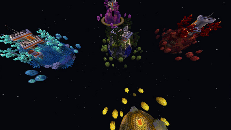 Skyblock Planets by Odyssey Builds