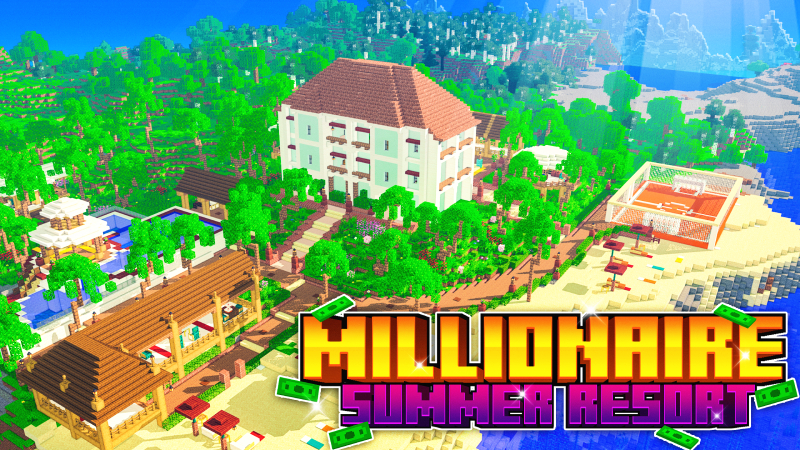 Millionaire Summer Resort Key Art