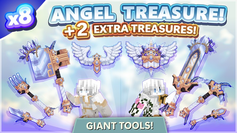 [BedWars SMP] 8x Angel Treasure [+2 FREE]