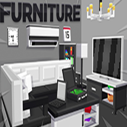 Black Furniture Pack Icon