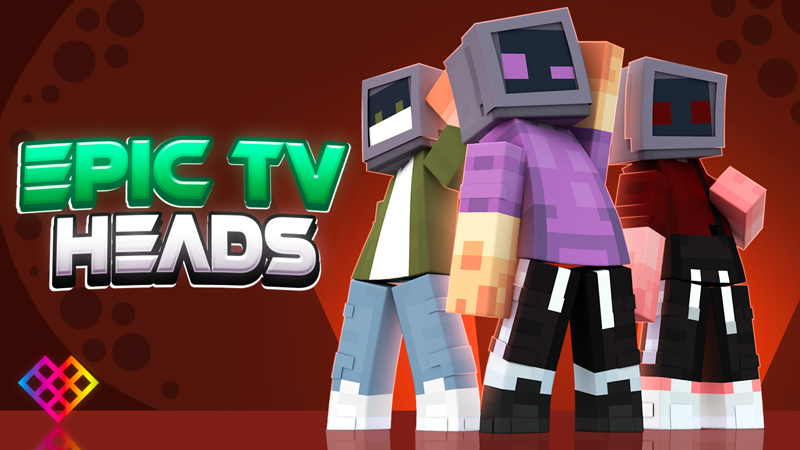 Epic TV Heads on the Minecraft Marketplace by Rainbow Theory