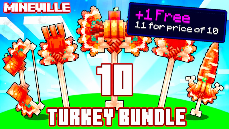 10 Turkey Bundles +1 Free