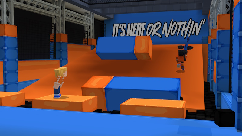 Minecraft x NERF World DLC 