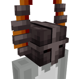Netherite Knight Helmet on the Minecraft Marketplace by Hourglass Studios