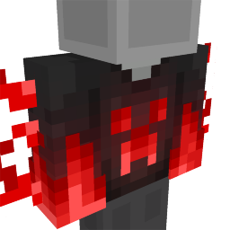 Red Creeper Bold Glow Fire Hoodie