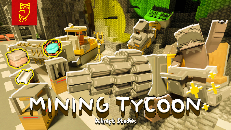 Mining Tycoon Key Art