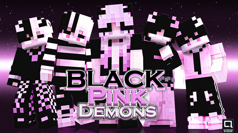 Black Pink Demons Key Art