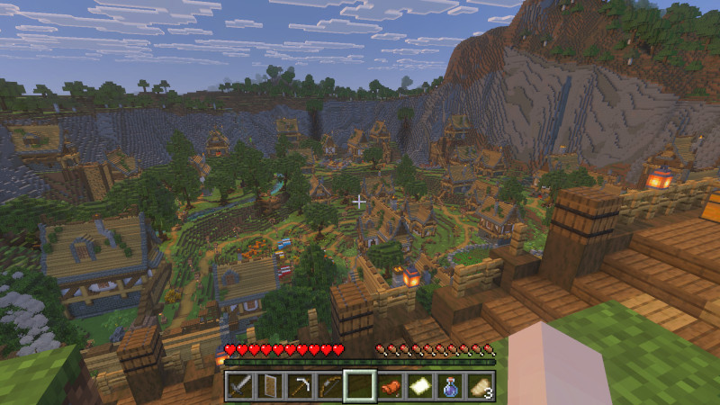 Village in a Hole by GoE-Craft