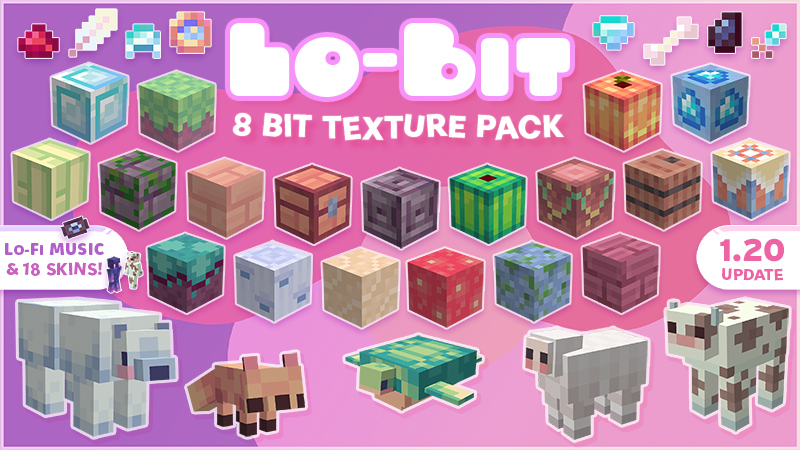 Lo-Bit 8-bit Key Art