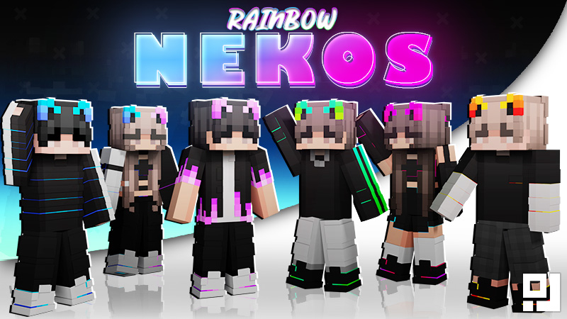 Rainbow Nekos Key Art