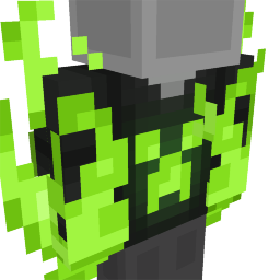 Bold Green Fire Hoodie on the Minecraft Marketplace by Fall Studios