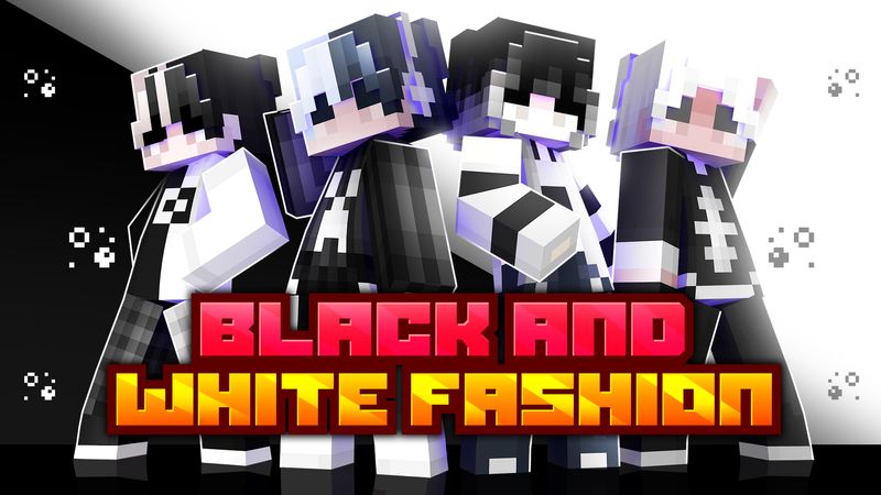 Black and White Fashion Key Art