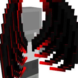 Deep Red Glitch Wings on the Minecraft Marketplace by Kubo Studios