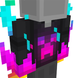 Rainbow Bold Fire Hood