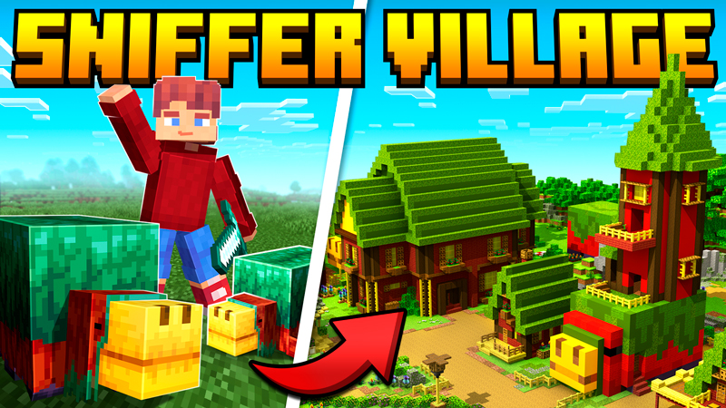 Sniffer Village on the Minecraft Marketplace by GoE-Craft