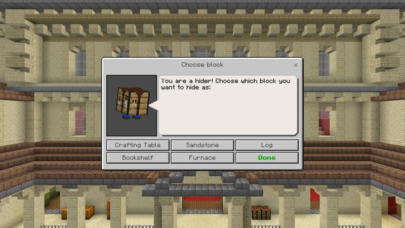 Hide and Seek in Minecraft Marketplace
