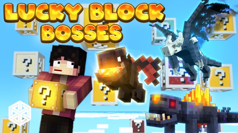 Ultimate LUCKY BLOCK MOD(50 new DROPS,Bosses,trollish DROPS and