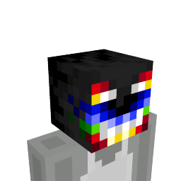 Shadow Smiler Head on the Minecraft Marketplace by Shapescape