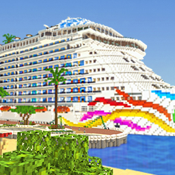 Cruise Ship Vacation Pack Icon