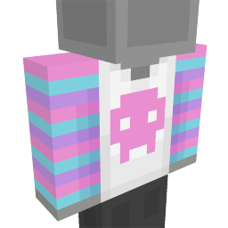 Pink Skull Tee Key Art