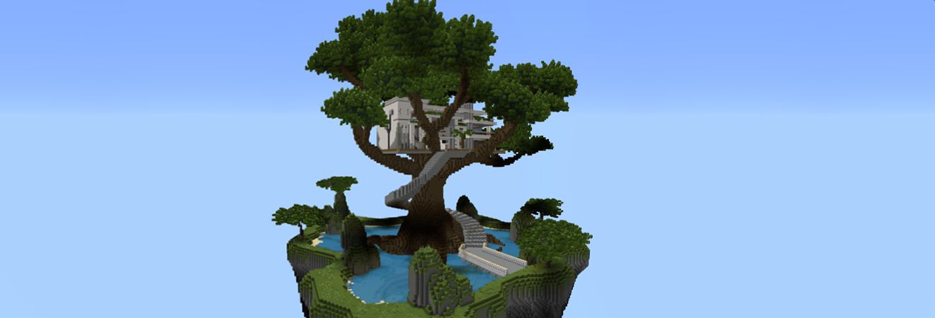 Mega Mansion Tree House Panorama