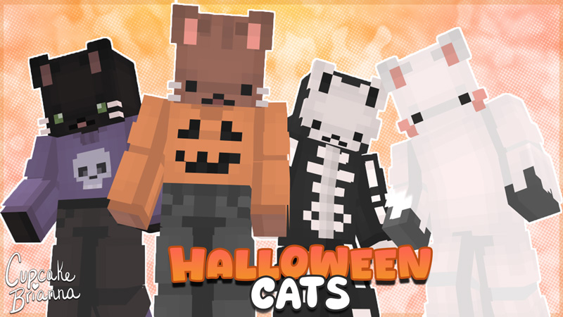 Halloween Cats Skin Pack Key Art