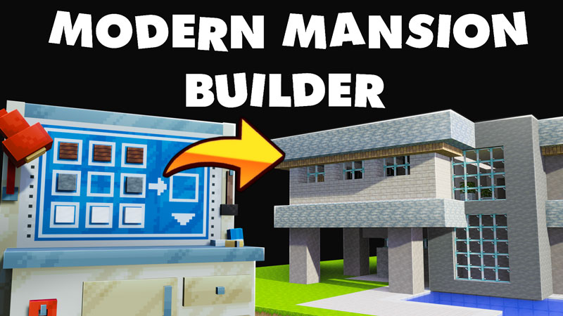 Modern Mansion Builder Key Art