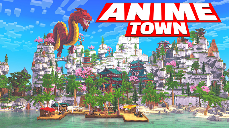 ANIME TOWN on the Minecraft Marketplace by ChewMingo