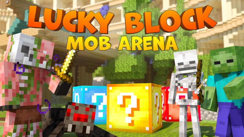 Lucky Block Mob Arena Key Art