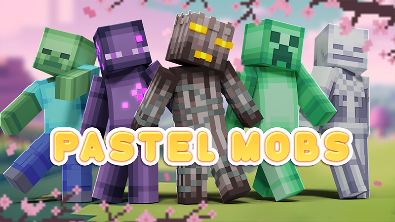 Pastel Mobs on the Minecraft Marketplace by Entity Builds