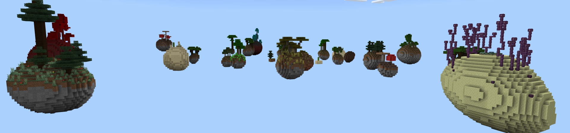 Original Skyblock Challenge Panorama