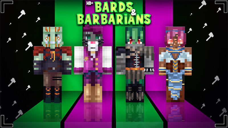 HD+ Bards And Barbarians Key Art