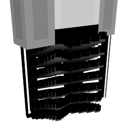 Black Wave Shadow Trousers