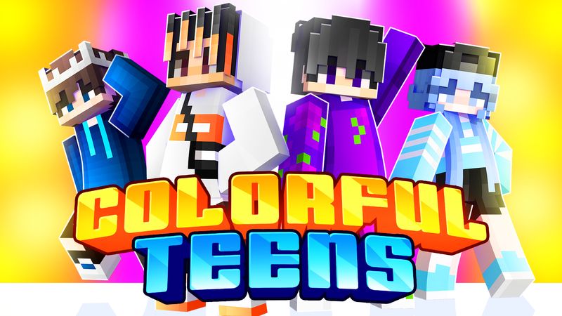 Colorful Teens Key Art