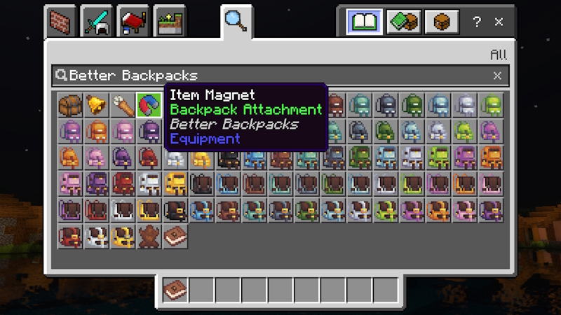 Better Backpacks Add-On Better Backpacks Add-On by PixelHeads