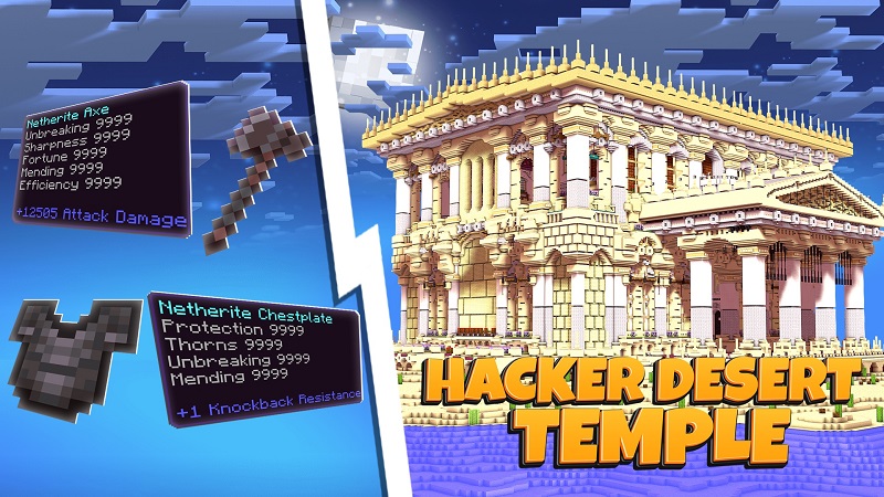 Hacker Desert Temple Key Art