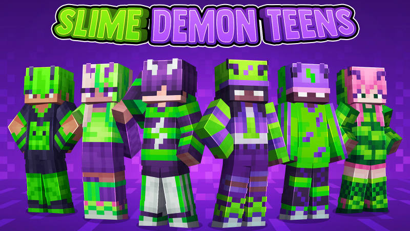 Slime Demon Teens on the Minecraft Marketplace by 57Digital