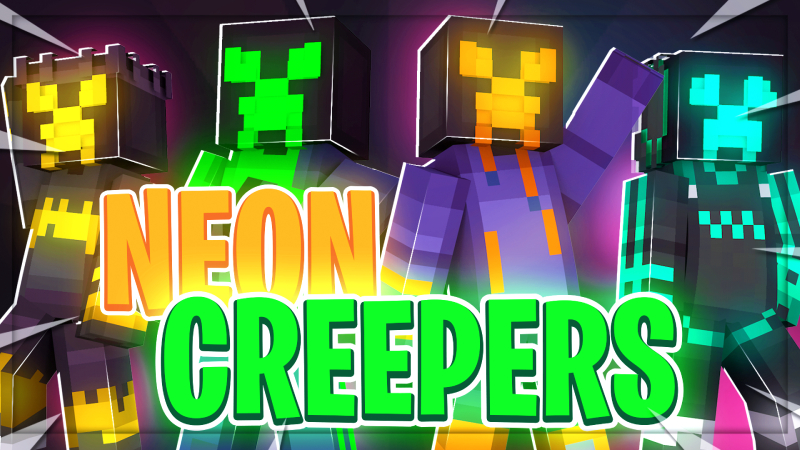 Neon Creeper by HeroPixels (Minecraft Skin Pack) - Minecraft ...