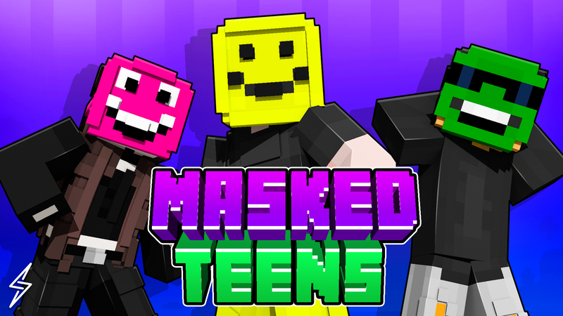 Masked Teens Key Art